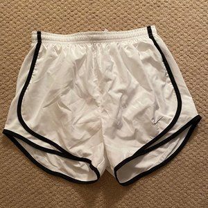 Nike White/Black Tempo Shorts